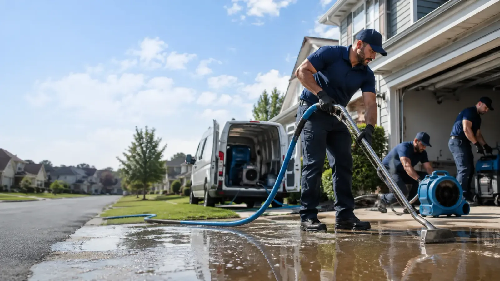 Flood Damage Restoration in Vera, OK
